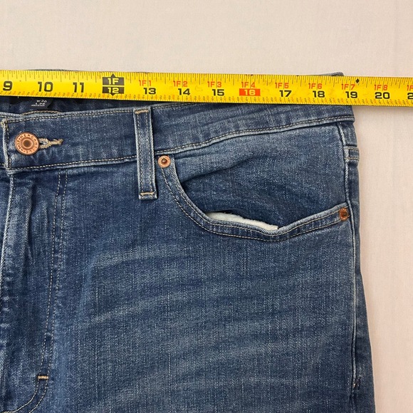 J.Crew Mercantile Athletic Fit Jeans Mens 38x35‎ Medium Wash Blue Denim Casual - Picture 5 of 7